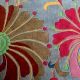 Colorful Flower Design Wool Rug